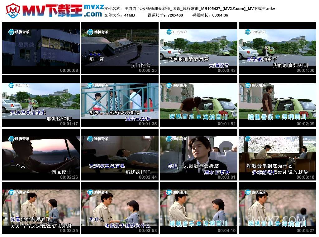 王岗岗-我爱她她却爱着他_国语_流行歌曲_MB105427